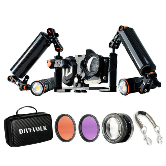 Unterwassergehäuse mit ALMIGHTY KIT SeaTouch 4 Max Plus