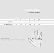 G2 3/5 mm 5-Finger-Handschuhe mit Reißverschluss