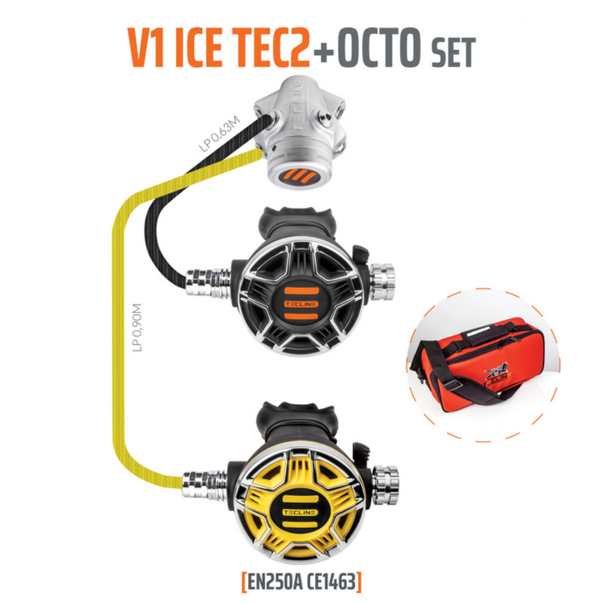 Regulator V1 ICE TEC2 cu octopus - EN250A