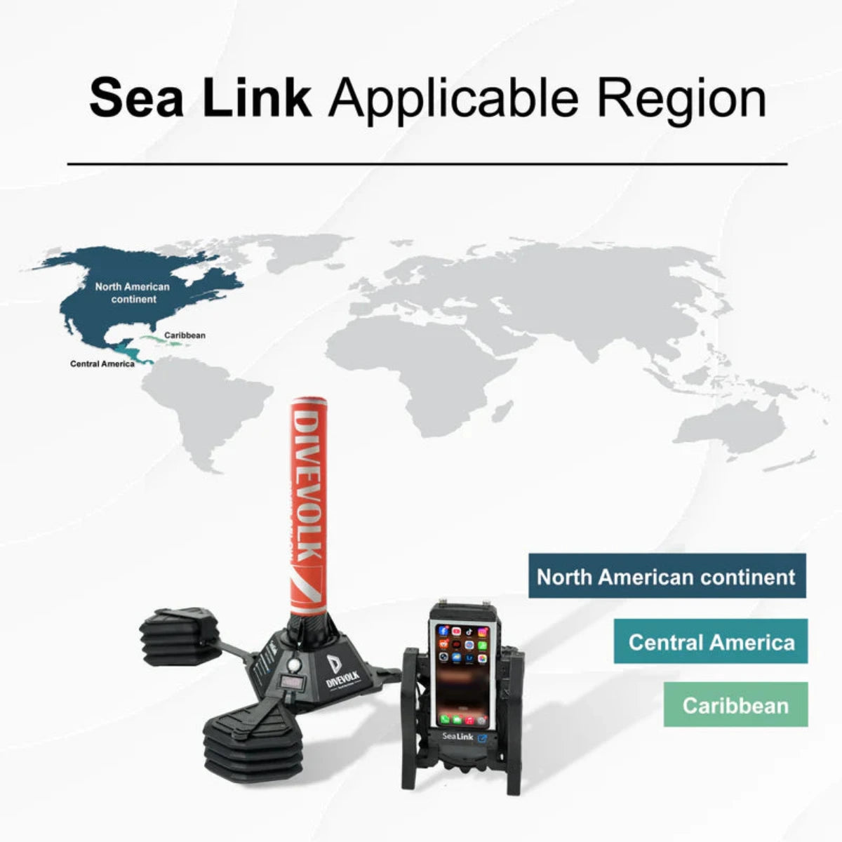 SeaLink-Sender für Live-Stream unter Wasser