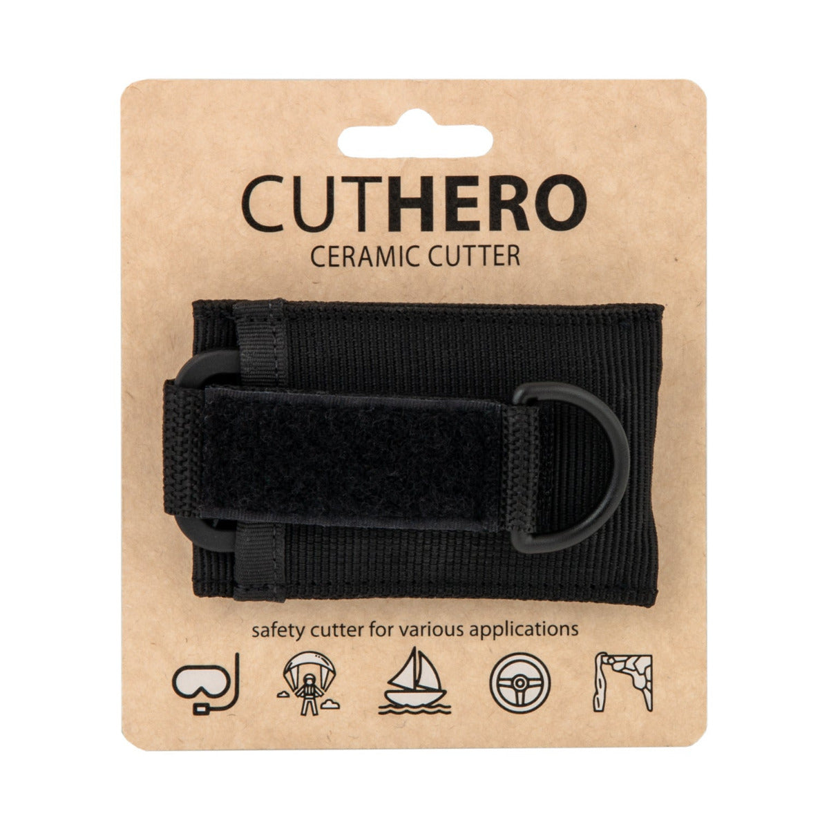 CUTHERO Freischneider mit Keramikklinge, schwarz