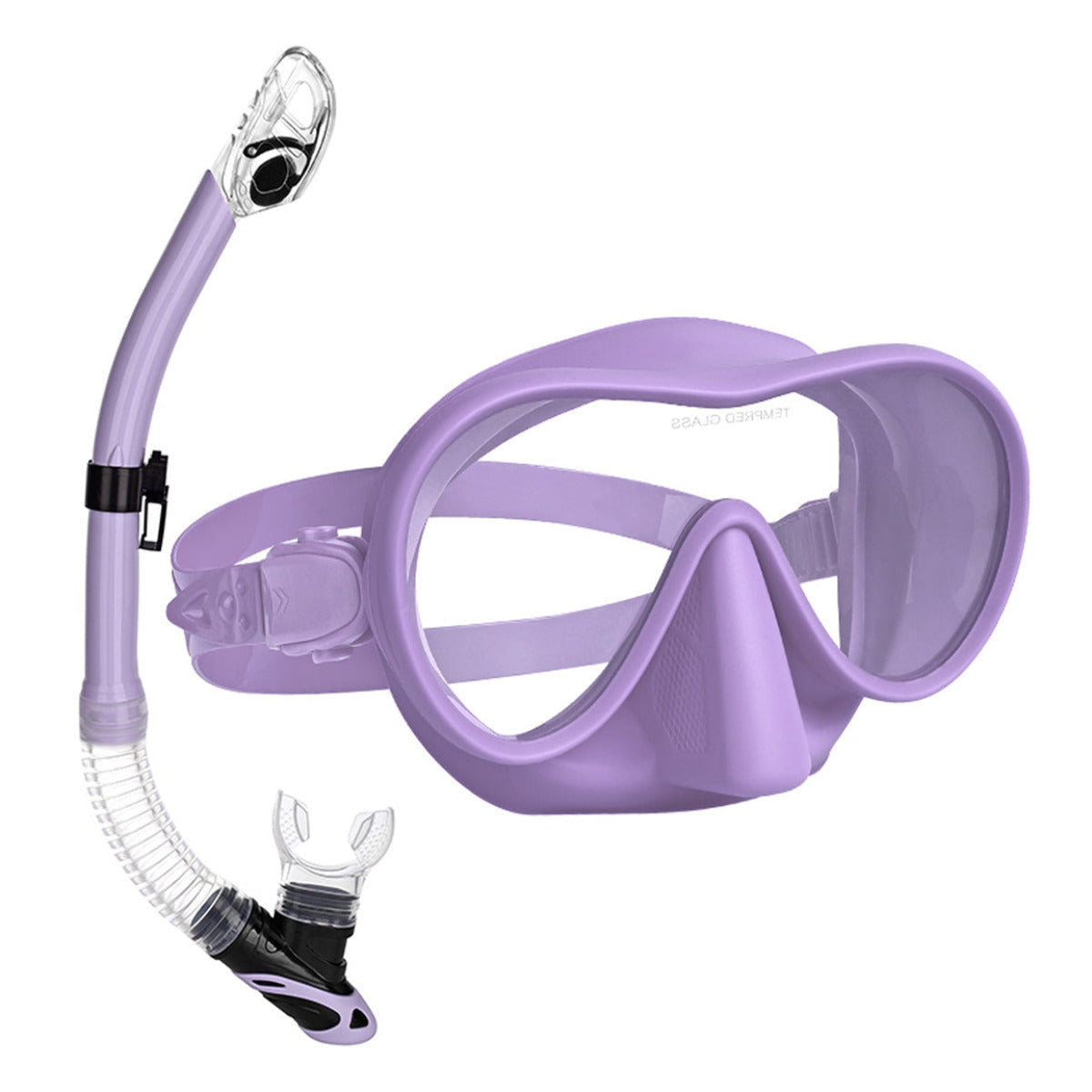 Masca de scufundare cu snorkel, set, Frameless SV – Livrare imediată