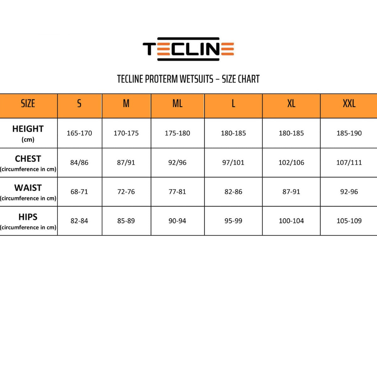 Neoprene Wetsuit Proterm 7 mm