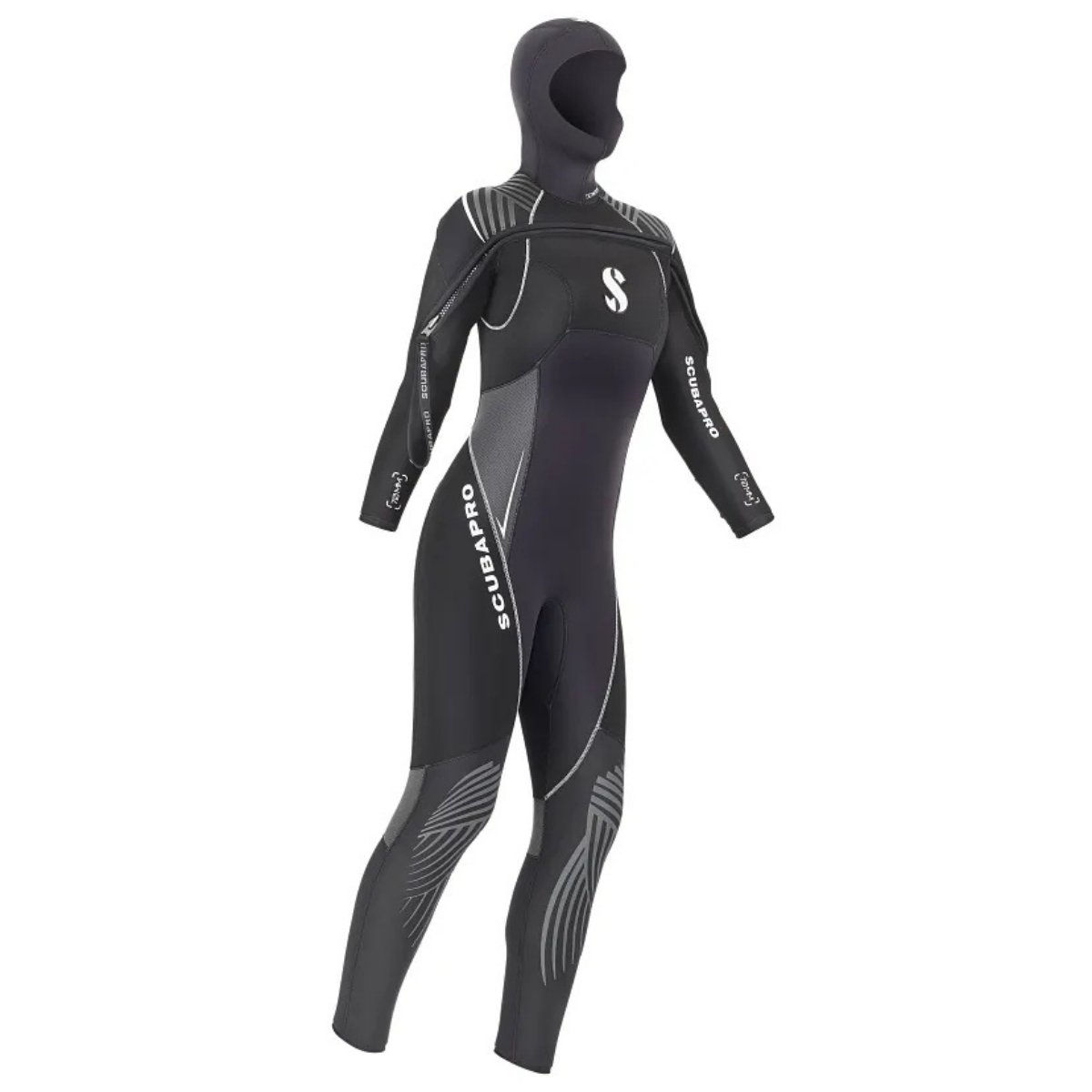 Costum Neopren Definition 7mm cu gluga si fermoar frontal