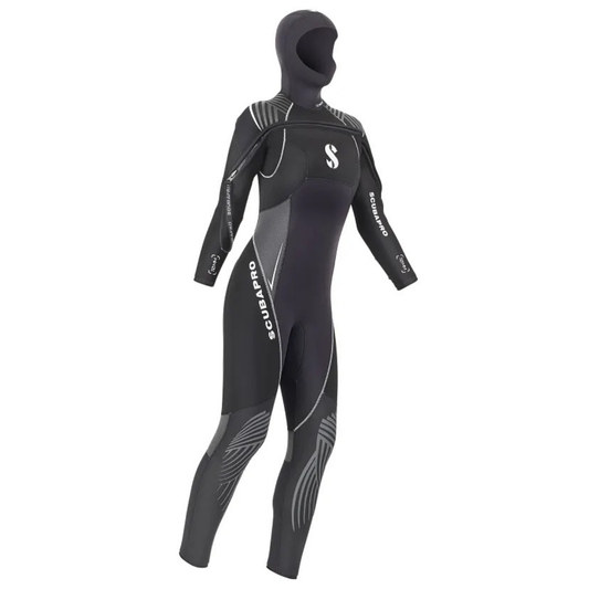 Costum Neopren Definition 7mm cu gluga si fermoar frontal