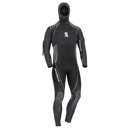 Costum Neopren Definition 7mm cu gluga si fermoar frontal