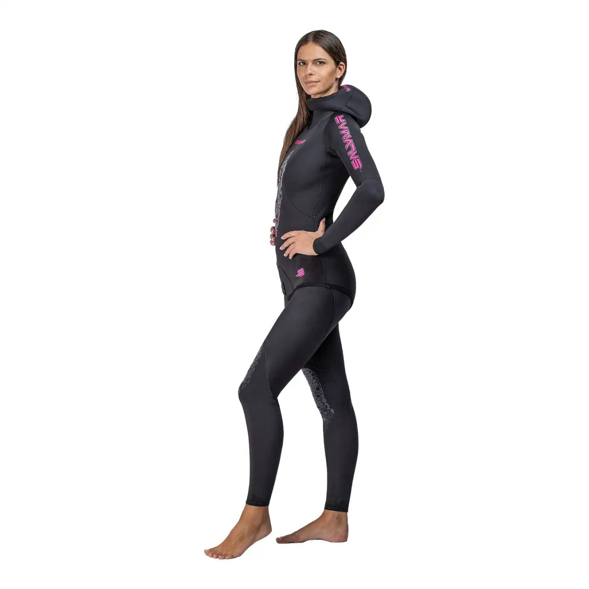 Costum Neopren Pescuit Subacvatic Seawalker Black Lady