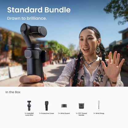 Camera Insta360 Luna Ultra Standard Bundle Cosmic Black