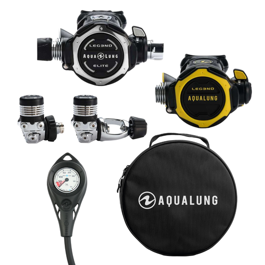 Set Regulator Leg3Nd Elite + Octopus + Manometru + Geanta transport