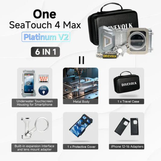 SeaTouch 4 Max Platinum Unterwassergehäuse