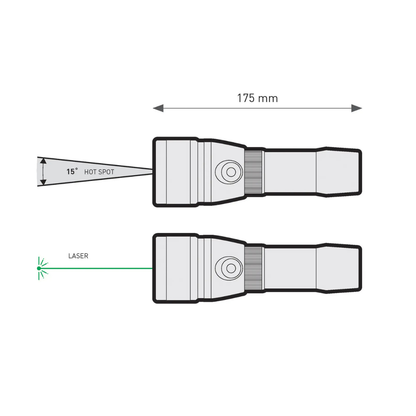 Lanterna Scufundari 25LR Laser