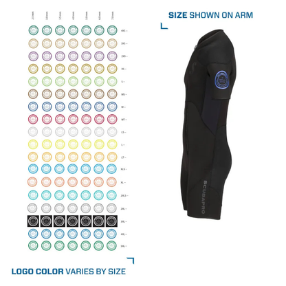 Shorty Neopren Oneflex 2.5mm Front Zip