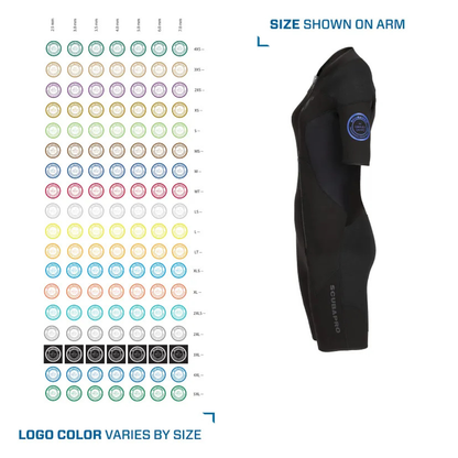 Shorty Neopren Oneflex 2.5mm Front Zip