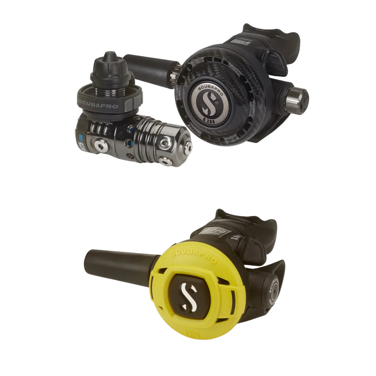 Kit regulator MK25 EVO Black Tech/G260 Carbon Black Tech/R105