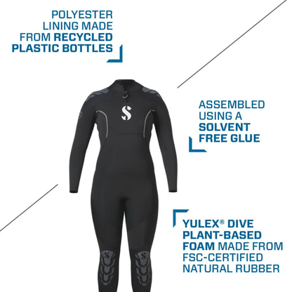 Costum neopren Everflex Yulex 3/2 Steamer