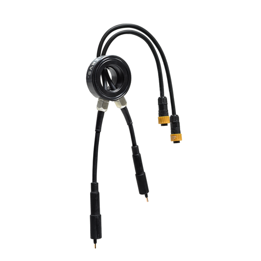 Conector dublu pentru sistem de incalzire