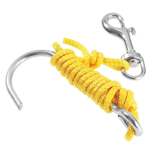 Reef Hook cu bolt snap din inox