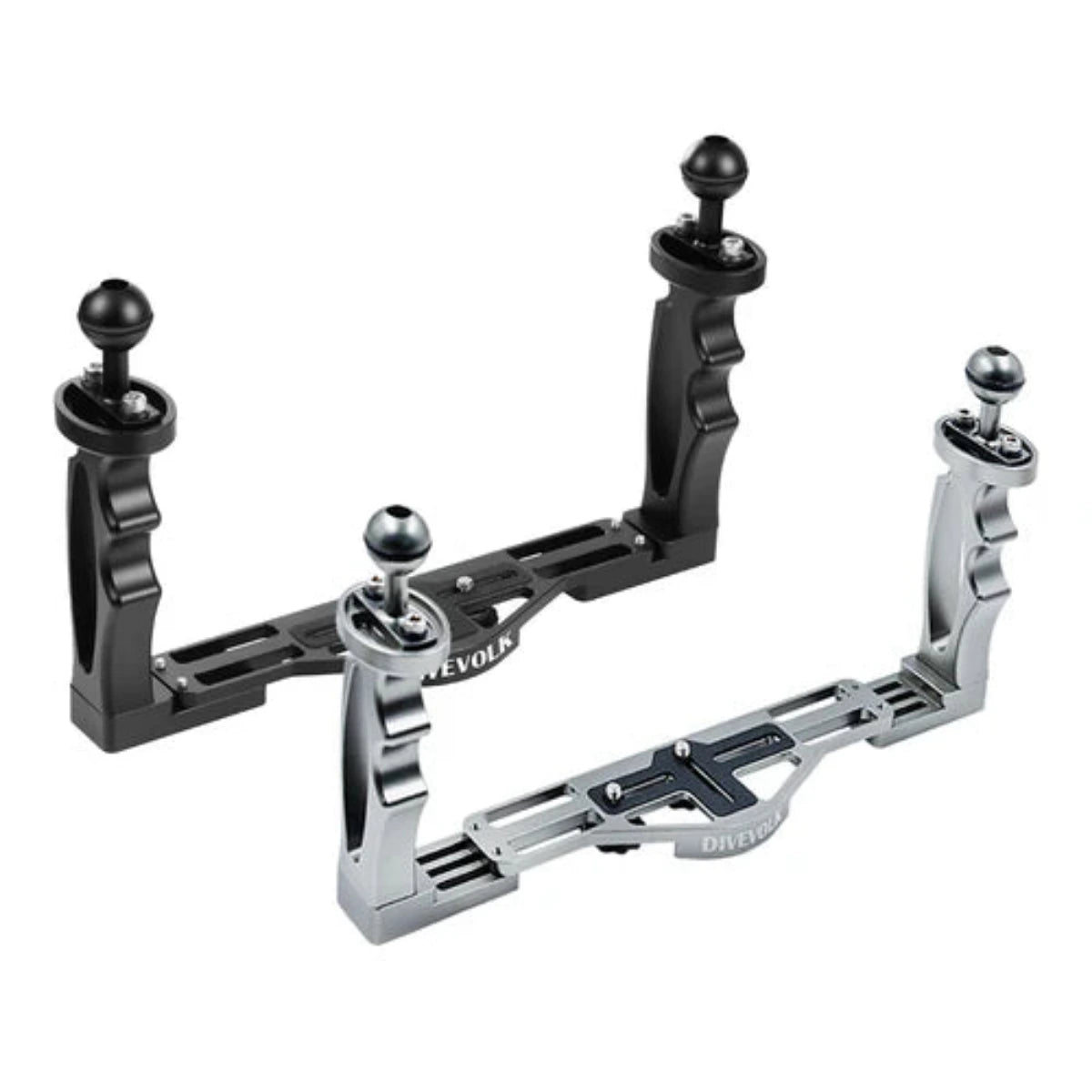 Doppelgriffhalterung für Unterwassergehäuse