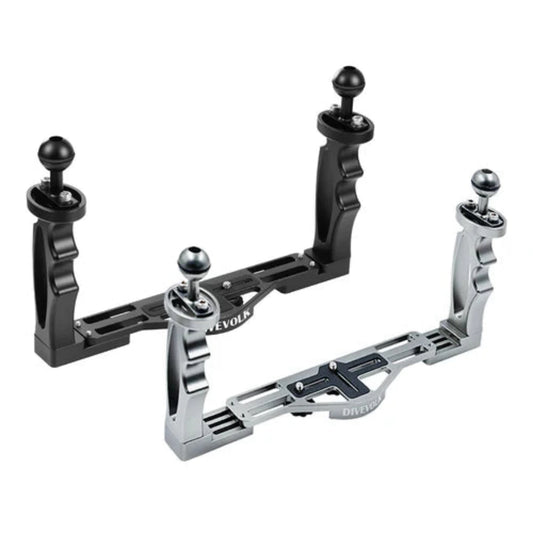 Doppelgriffhalterung für Unterwassergehäuse