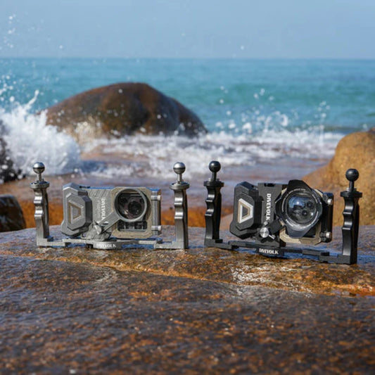 Doppelgriffhalterung für Unterwassergehäuse