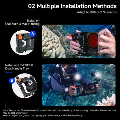 Unterwasserauslöser für SeaTouch 4 Max