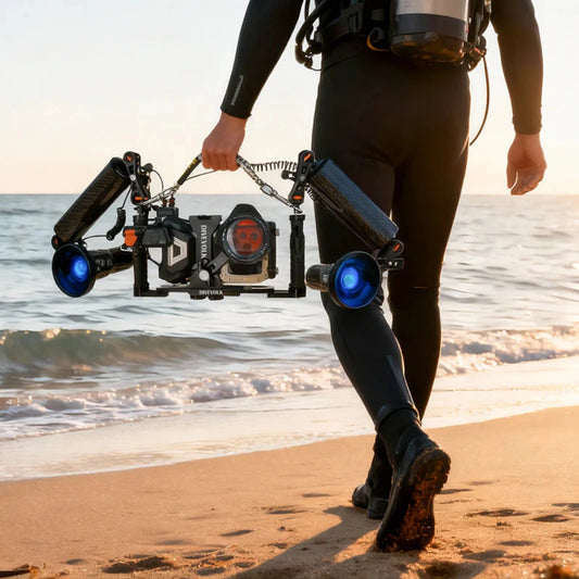 Unterwassergehäuse mit ALMIGHTY KIT SeaTouch 4 Max Plus