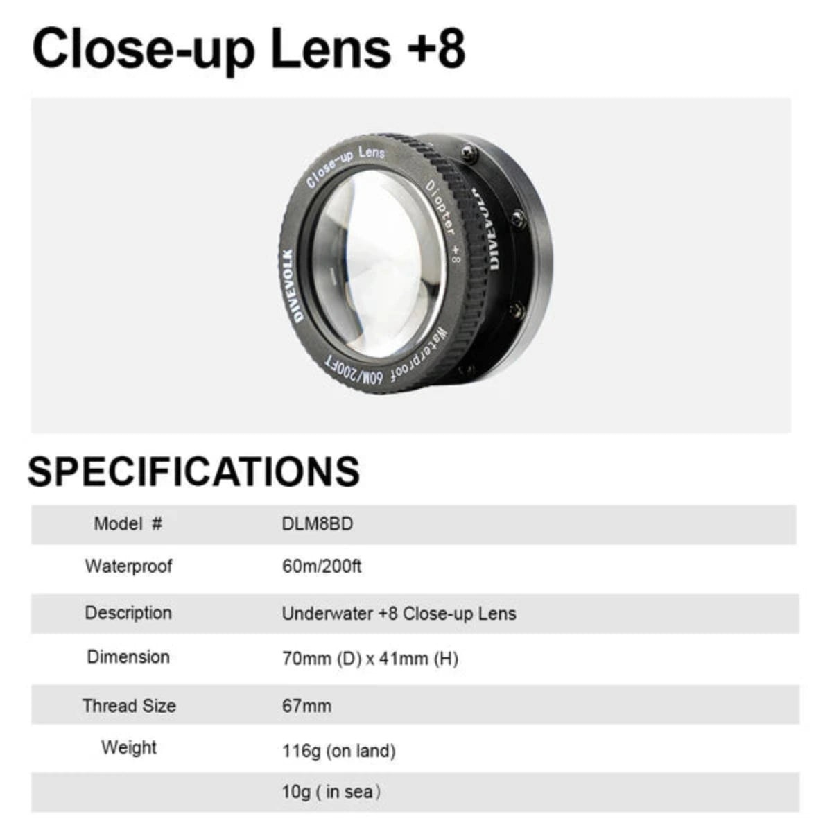 Unterwassergehäuse mit MACRO KIT SeaTouch 4 Max Plus