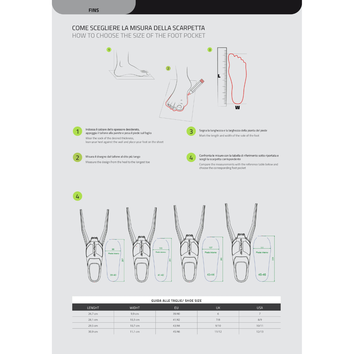 Labe Spearfishing Full Foot Speeder