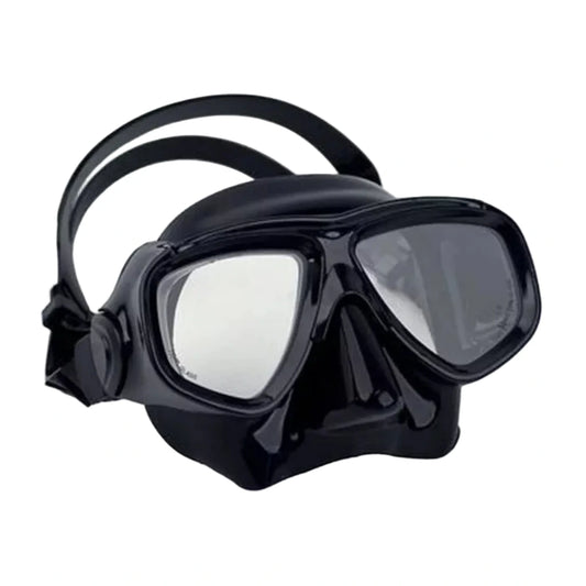 Masca Scufundari Low Profile Dual Lens Black