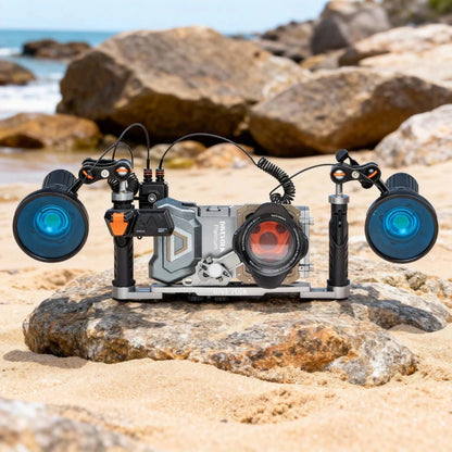 Kit foto-video underwater DIVEVOLK SeaTouch 4 Max Platinum Deep Dive Kit pentru smartphone