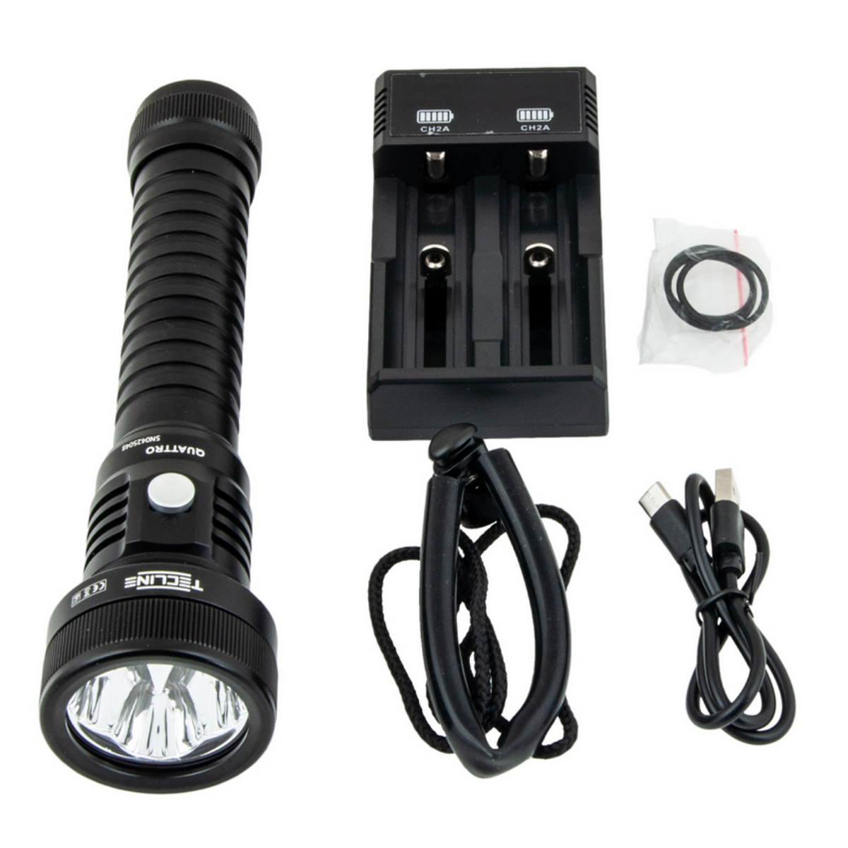Lanterna LED Quattro, 7000 lm