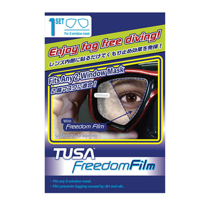 Antibeschlag-Einsätze für Freedom Film Tauchmasken