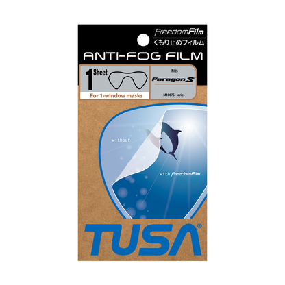 Antibeschlag-Einsätze für Freedom Film Tauchmasken
