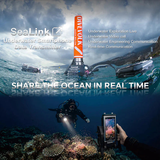 SeaLink-Sender für Live-Stream unter Wasser