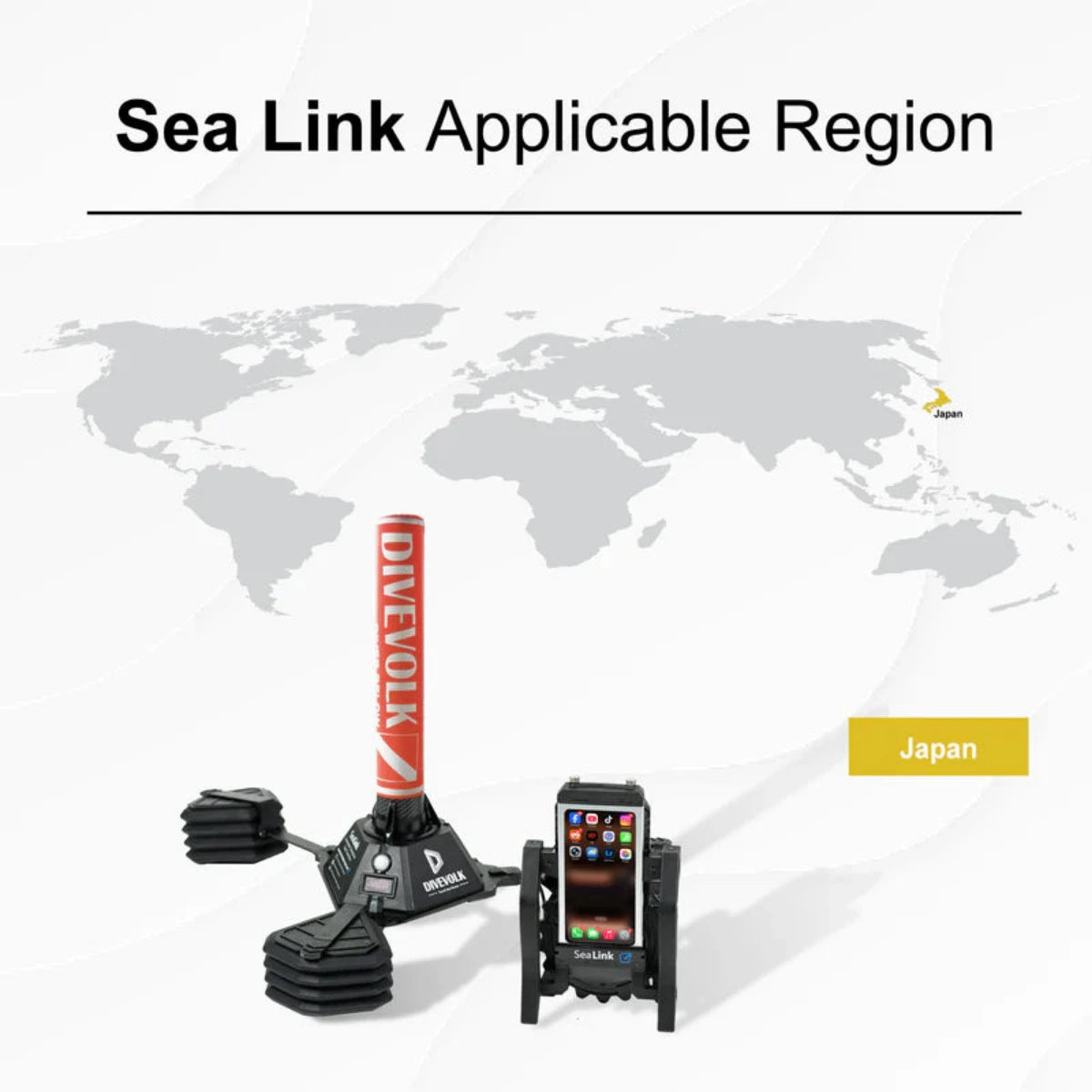 SeaLink-Sender für Live-Stream unter Wasser