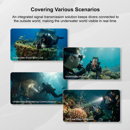 SeaLink-Sender für Live-Stream unter Wasser