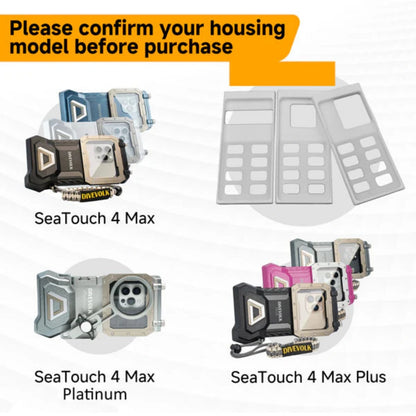 Custom phone adapter for underwater housings