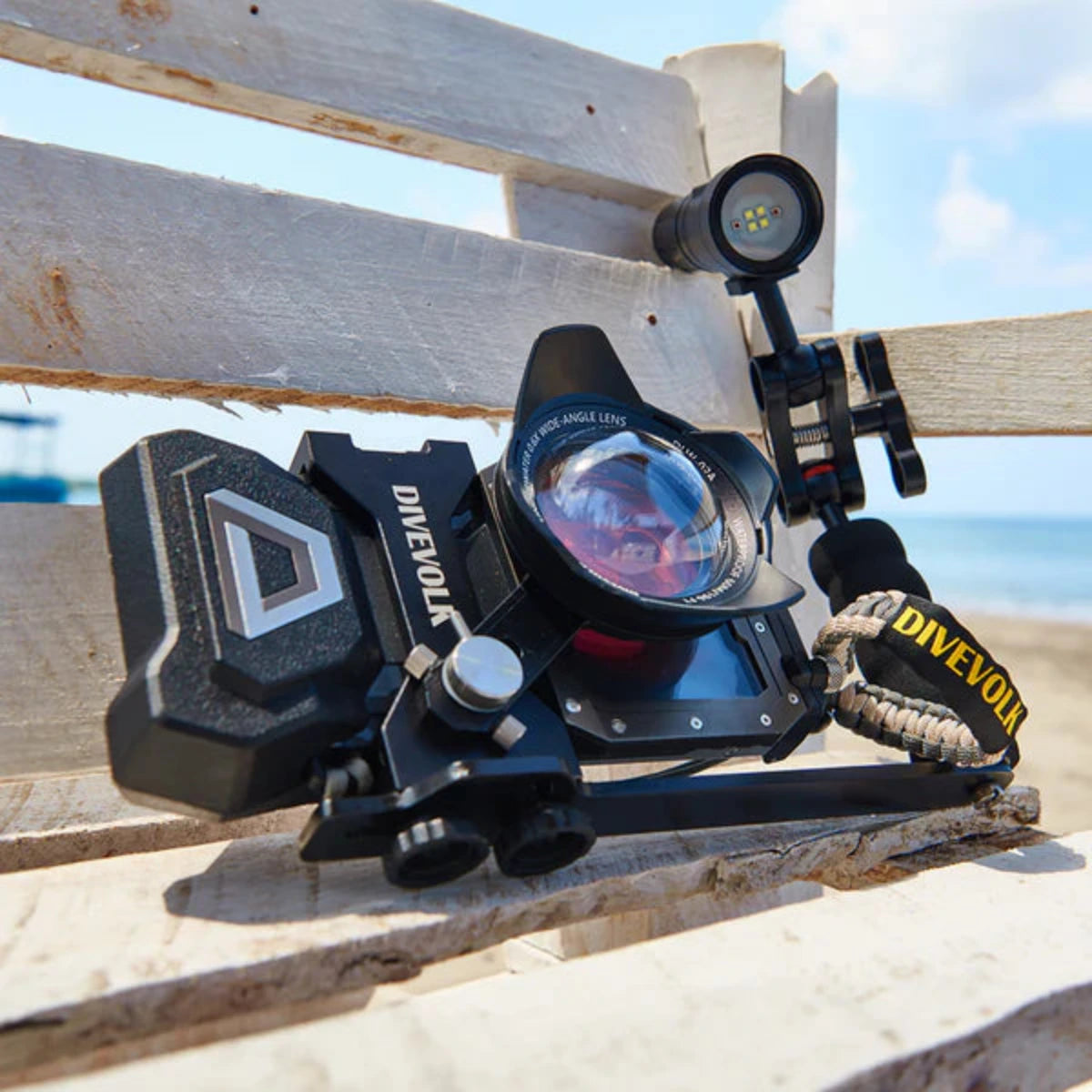 Unterwassergehäuse mit CREATOR KIT SeaTouch 4 Max Plus