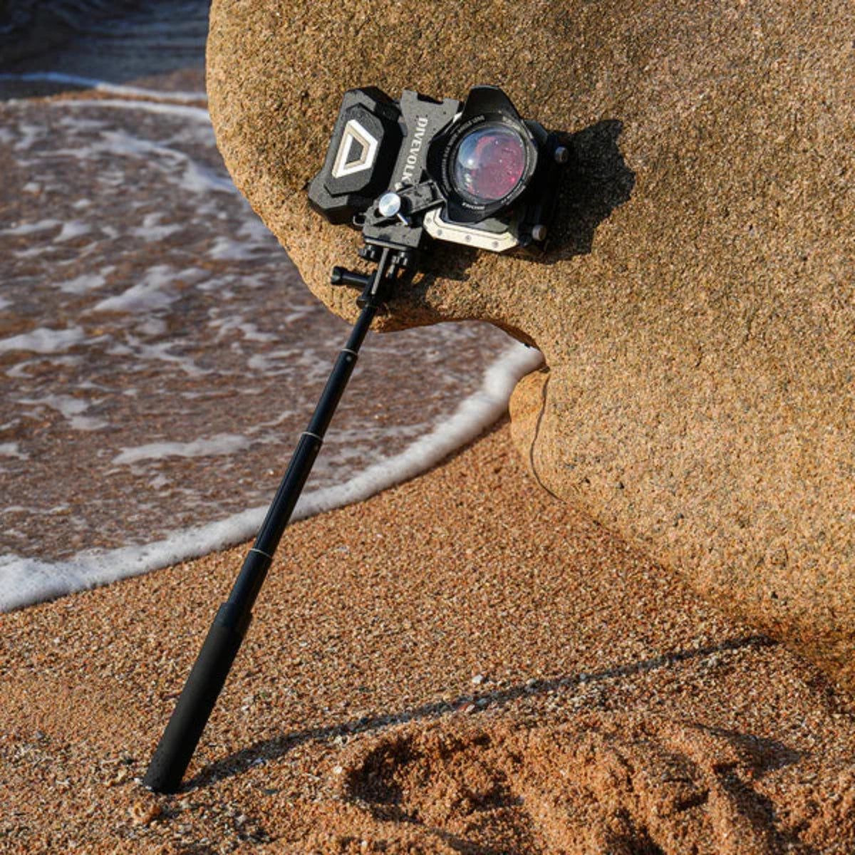 Unterwassergehäuse mit SELFIE-KIT SeaTouch 4 Max Plus