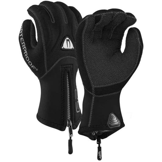 G2 Aramid 5 mm 5-Finger-Handschuhe mit Reißverschluss 