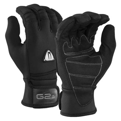 G2 1,5 mm Tropic 5-Finger-Handschuhe mit Klettverschluss 