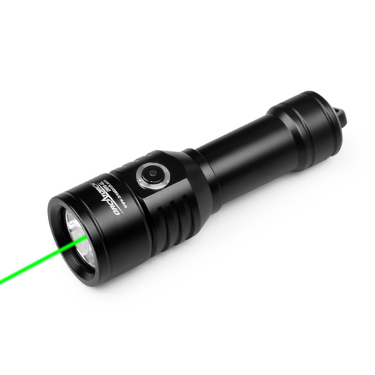 Lanterna scuba D570-GL cu laser verde