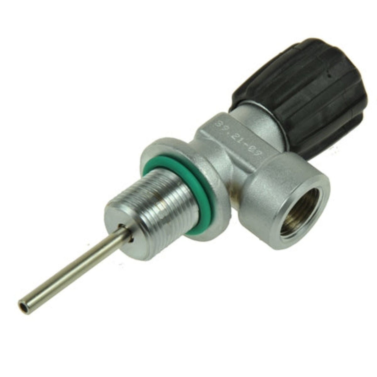 Mono valve for 1,5L and 3L alu tanks, M25x2, 232 bar - Viton